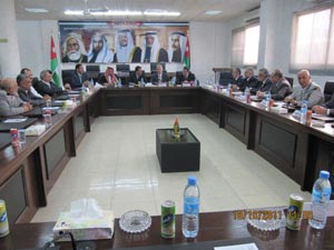 وفد من جمعية الرخاء يزور غرفة تجارة الرمثا