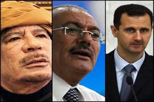 تأثير مقتل القذافي على الأوضاع في سوريا واليمن