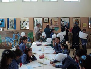 ورشة رسم للطلبة المبدعين في معان 