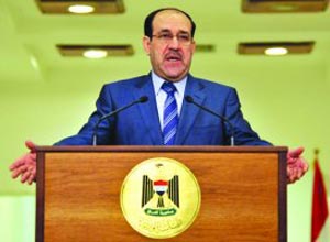 المالكي : لن يبقى أي جندي أميركي في العراق بعد نهاية العام