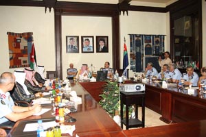 مدير الأمن العام يستقبل وفدا من المملكة العربية السعودية مدير الأمن العام يستقبل وفدا من المملكة العربية السعودية