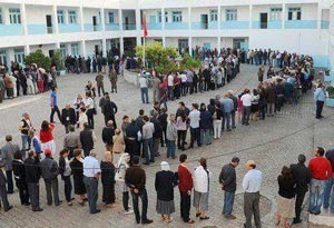 الاقبال في الانتخابات التونسية فاق ال 90% من إجمالي المسجلين
