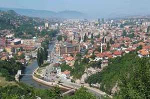 مسلح يطلق النار على السفارة الامريكية في سراييفو