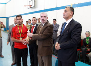 كلية السلط بطل خماسي قدم كليات جامعة البلقاء التطبيقية 