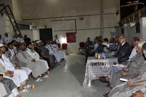 وزير الأوقاف يلتقي المرشدين المرافقين لبعثة الحج وزير الأوقاف يلتقي المرشدين المرافقين لبعثة الحج