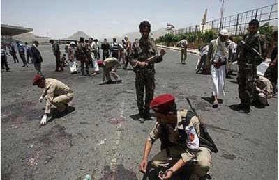 مقتل جندي في كمين مسلح وسط اليمن