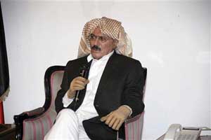 الرئيس اليمني يقول انه عازم على نقل السلطة