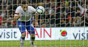 هدف لامبارد يمنح انجلترا فوزا على اسبانيا في مباراة ودية