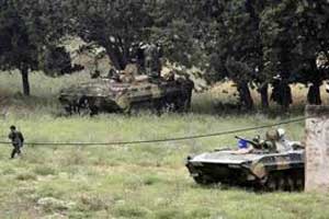 40 قتيلا في اشتباكات بسوريا قرب الحدود الاردنية 