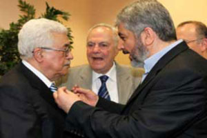 إسرائيل تعتبر لقاء مشعل وعباس ضربة قاسية للمسيرة السلمية