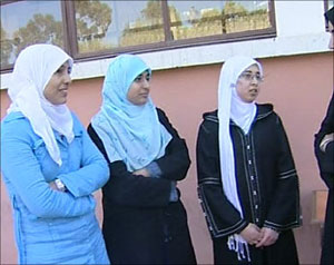 منع الحجاب في مدرسة بالمغرب 