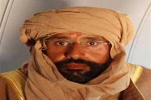 سيف الاسلام القذافي ينفي الاتصال بالمحكمة الجنائية الدولية في لاهاي