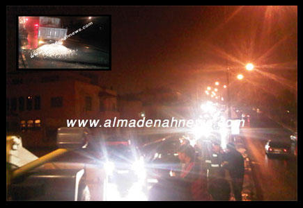 انجراف في ديرغبار بسبب الامطار وانهيار في شارع رئيسي ( صور )