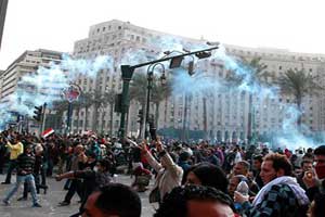 أجواء ثورة 25 يناير تخيم على ميدان التحرير 