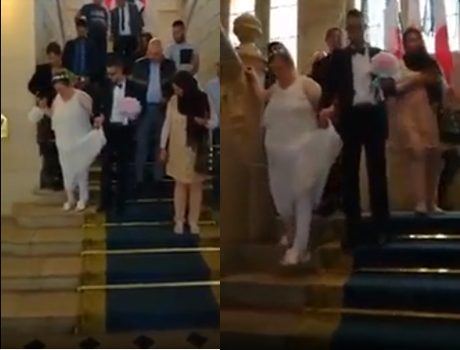شاب مغربي يتزوج بمسنّة فرنسيّة تكاد تستطيع تحريك أرجلها .. ونشطاء: “حب أعمى” شاب مغربي يتزوج بمسنّة فرنسيّة تكاد تستطيع تحريك أرجلها .. ونشطاء: “حب أعمى”