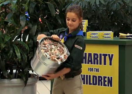 الطفلة القوية