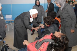 بركات تزور مركز جرش للرعاية والتأهيل