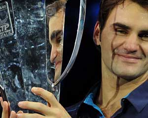 فيدرر بطلا للمساترز للمرة السادسة 