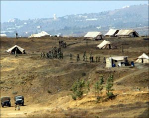 اشتباكات مسلحة على حدود لبنان وسوريا 