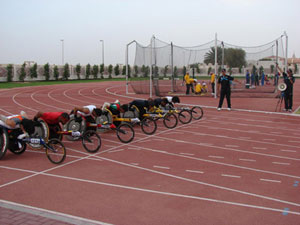 منتخبنا لالعاب القوى للمعوقين يشارك بدورة الالعاب العالمية  