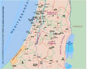 الجانب الفلسطيني يقدم اقتراحا للرباعية حول حدود الدولة مع تبادل اراض