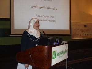 رئيس الجامعة الهاشمية يرعى ورشة تطبيقات التعلم الخدمي في التعليم العالي رئيس الجامعة الهاشمية يرعى ورشة تطبيقات التعلم الخدمي في التعليم العالي