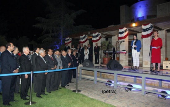 السفارة الاميركية في عمان تحتفل بالعيد الوطني