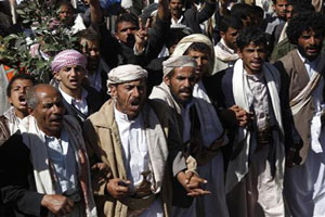 مقتل شخصين مع استمرار القصف على مدينة تعز اليمنية