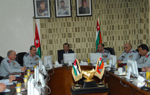 وزير الداخلية يزور المديرية العامة للدفاع المدني