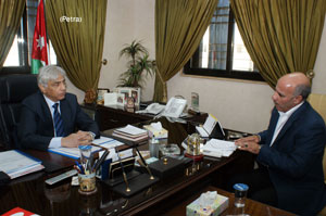 وزير العمل يزور مؤسسة التدريب المهني  