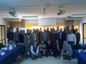 ورشة  بعنوان  " قانون الضمان الاجتماعي رقم  7 لسنة 2010 والتعديلات الأخيرة عليه " 