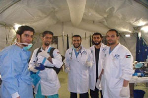 الغزاوي : المستشفى الميداني ليبيا 