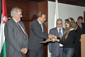 الجامعة الألمانية الأردنية تكرم طلبتها المتميزين في الأنشطة الطلابية ( صور ) الجامعة الألمانية الأردنية تكرم طلبتها المتميزين في الأنشطة الطلابية ( صور )