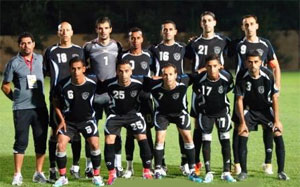 فريق البقعة لكرة القدم يختتم زيارته لرام الله  