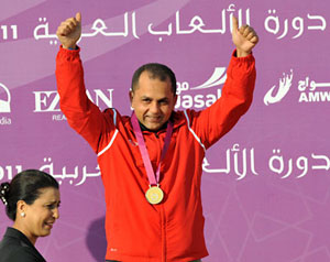 مصر وقطر بصدارة ألعاب العرب 