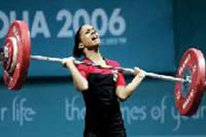 اسمهان عليان تفوز بثلاث ميداليات برونزية في منافسات رفع الاثقال