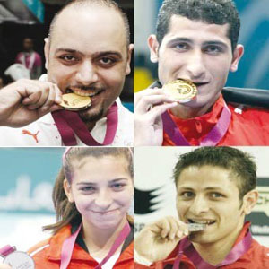 5 ميداليات.. جديد الرصيد الأردني في الدورة العربية 