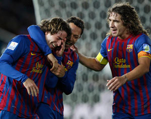 برشلونة للنهائي بعد تخطي السد