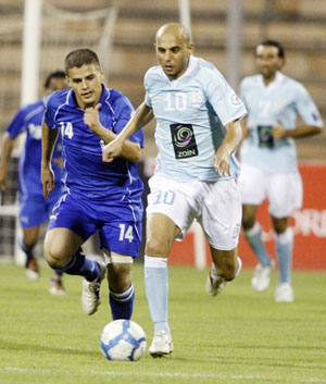 نجم الفيصلي الأردني أبو كشك يتعافى من الإصابة 