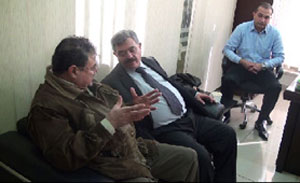 الزميل المجالي يزور المدينة نيوز والحديث يتمحور حول الصحافة الألكترونية الزميل المجالي يزور المدينة نيوز والحديث يتمحور حول الصحافة الألكترونية