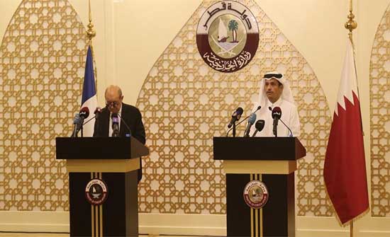 قطر وفرنسا تشيدان بالعلاقات الاستراتيجية بينهما قطر وفرنسا تشيدان بالعلاقات الاستراتيجية بينهما