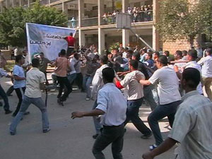 مشاجرة طلابية في " الاردنية " 