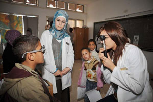 جمعية اللد الخيرية تنظم يوما طبيا مجانيا