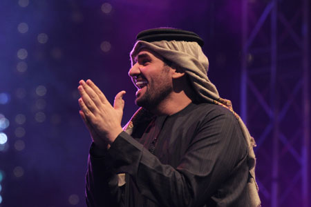 حسين الجسمي يختتم حفلاته في 2011  امام "برج خليفة" بدبي!