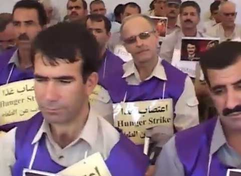 25 ألف شخص من 18 دولة يطالبون بالافراج عن معتقلي أشرف