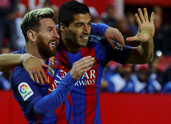 فيديو: ميسي ينقذ برشلونة ويعود بفوز ثمين من إشبيلية