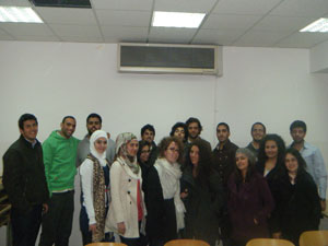 نادي الخدمة العامة في الجامعة الألمانية الأردني يستضيف مؤسس مبادرة ذكرى