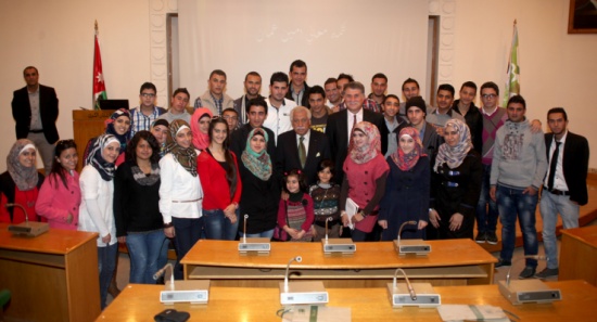 بلتاجي يلتقي مجموعة "لأجلهم" الشبابية التطوعية