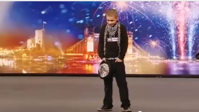 رقص خيالي في برنامج المواهب البريطانيه