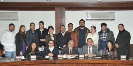 الخضرا يلتقي رؤوساء الأندية الطلابية في الجامعة الألمانية الأردنية